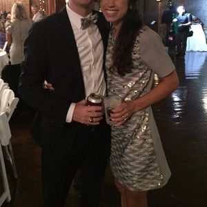 Gianna Bini sequin cocktail dress, shimmer party dress, NYE dress